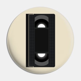 Blank VHS Tape Pin