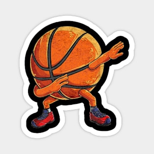 Dab basketball parody ball Magnet