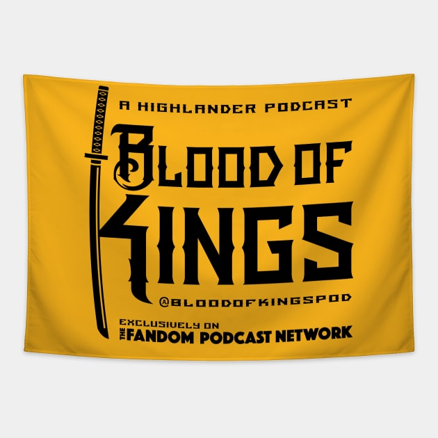 Blood of Kings Black Tapestry by Fandom Podcast Network