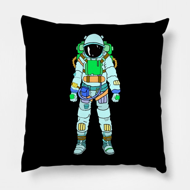 Astronaut Pillow by FromBerlinGift