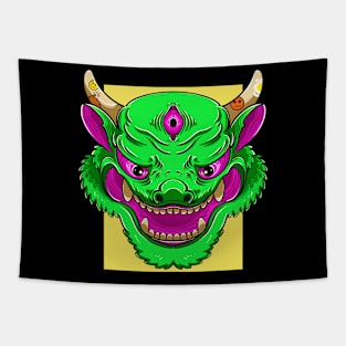 Green Monster Tapestry