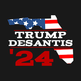 Trump And Desantis For President 2024 T-Shirt