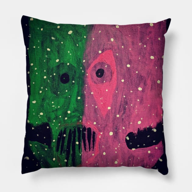 The Winter Stalker Pillow by lowen morrison