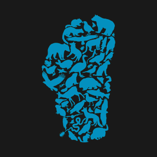 Lake Tahoe Creatures - Blue T-Shirt