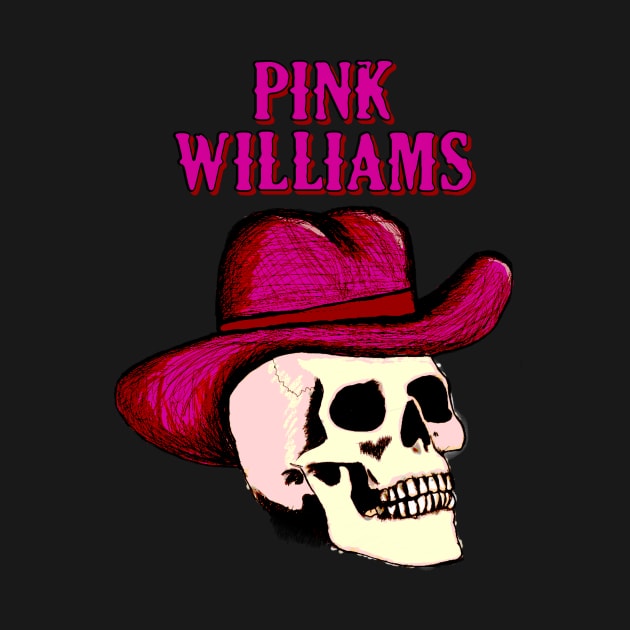 “SPOOKY COUNTRY” Pink Cowboy Skull by Pink's Mercantile  