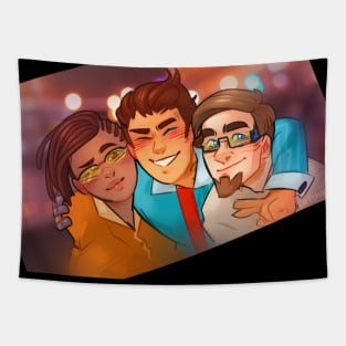 Rhys, Yvette, and Vaughn from Borderlands Tapestry