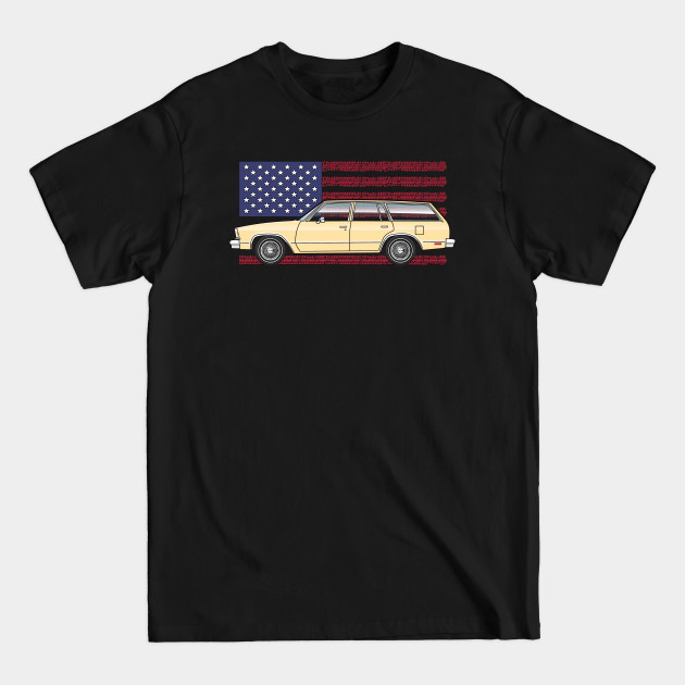 Disover sand USA - Malibu Wagon - T-Shirt