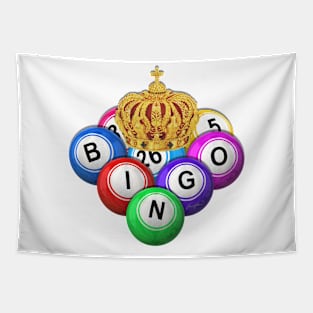 Bingo Queen Balls Tapestry