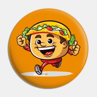 kawaii Taco T-Shirt cute potatofood funny Pin