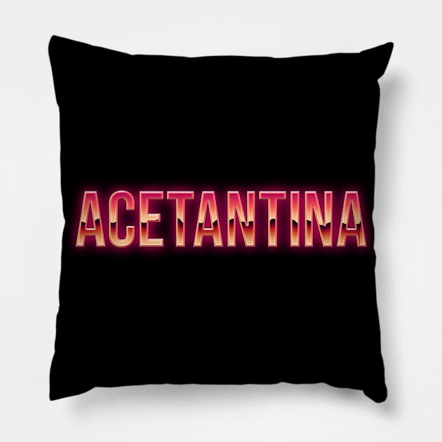 Acetantina kaizo ziad Pillow by okefandi