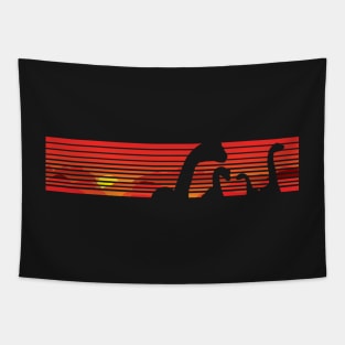 Retro Energy Stripes Tapestry