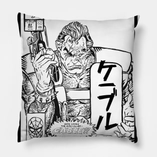 Cable San (Dark Mode) Pillow