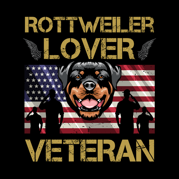 Veteran Rottweiler Lover by IPRINT