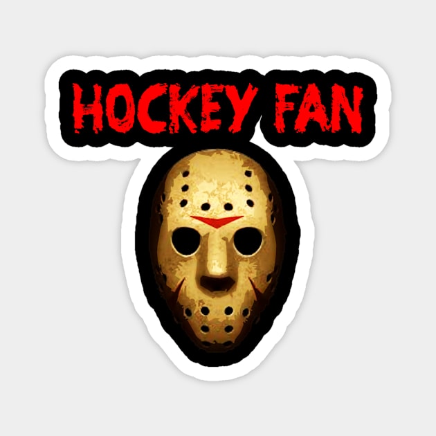 Hockey Fan Magnet by Salty Nerd Podcast