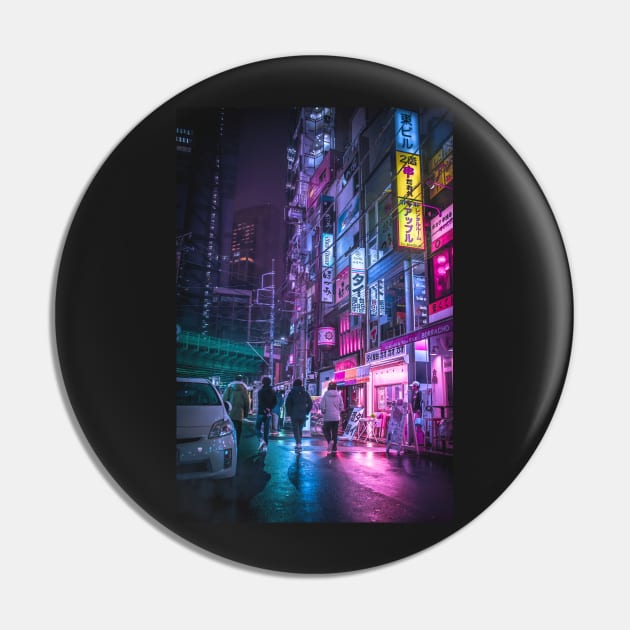 Cyberpunk Anime Aesthetic in Tokyo Japan Pin by TokyoLuv