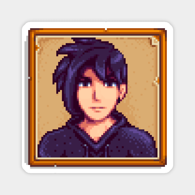 Sebastian Portrait Magnet by SpriteGuy95