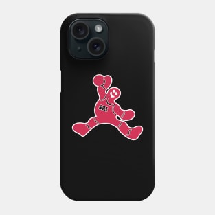 Jumping Chicago Bulls Gingerbread Man Phone Case