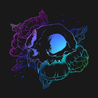 Cat Skull Rainbow T-Shirt