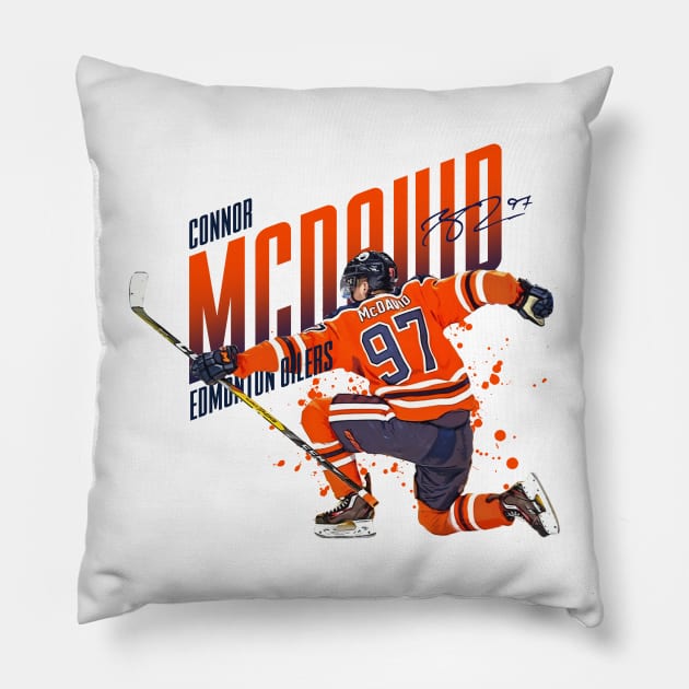 Connor Mcdavid Pillow by Juantamad