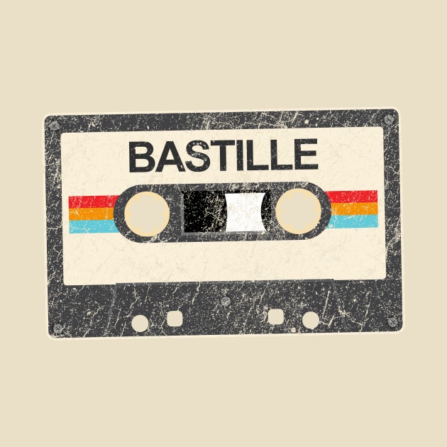 kurniamarga vintage cassette tape bastille by kurniamarga.artisticcolorful