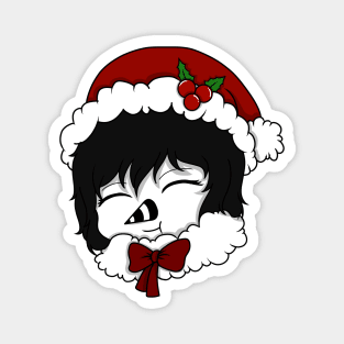 laughing jill christmas chibi Magnet