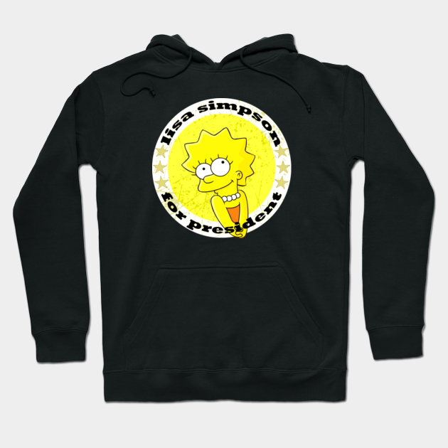 lisa simpson for president sweatshirt