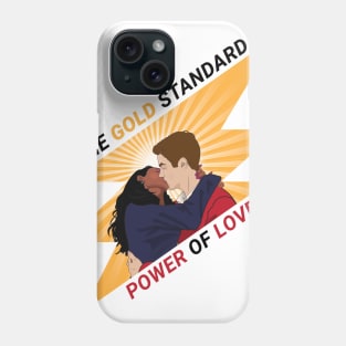 West Allen: The Gold Standard is Power of Love (Light) Phone Case