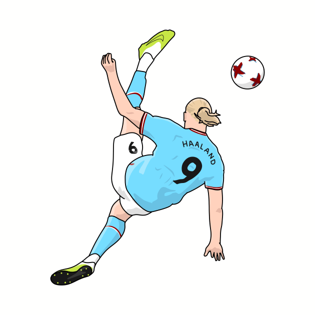 Bicycle kick haaland by Rsclstar