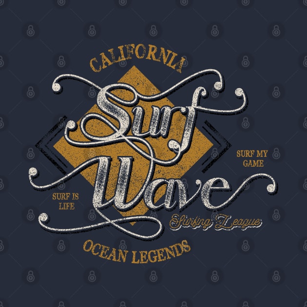 Vintage Surf California by SSSD