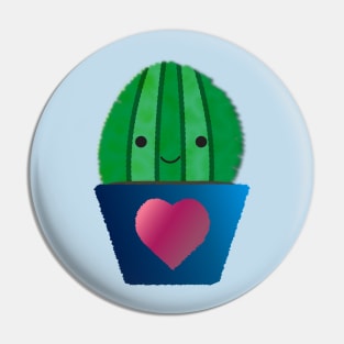 Cute Kawaii Cactus Love Pin