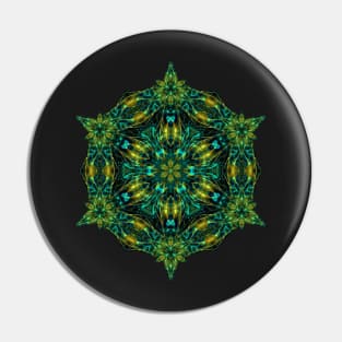 Secret place. Magic kaleidoscope Pin