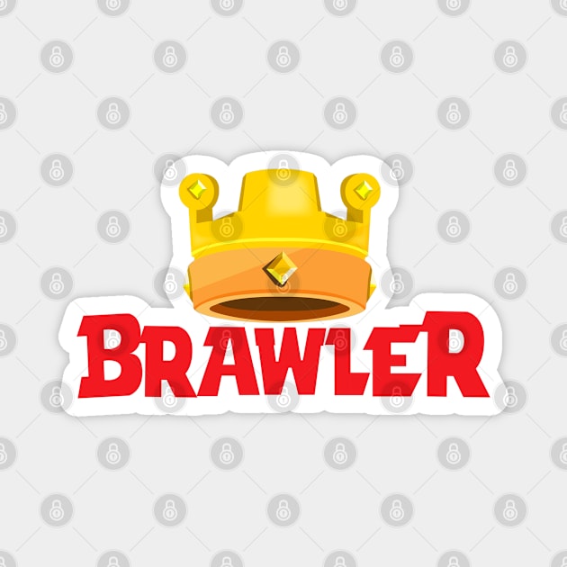 Brawler Magnet by Marshallpro