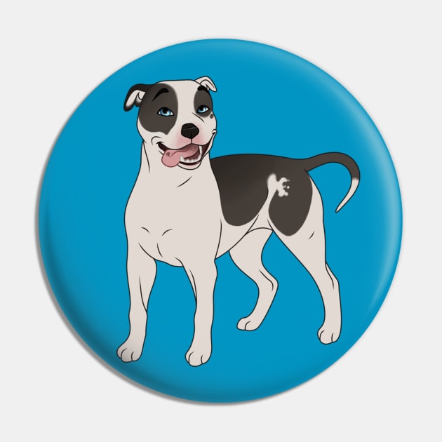 Pit bull Pin by mariamar