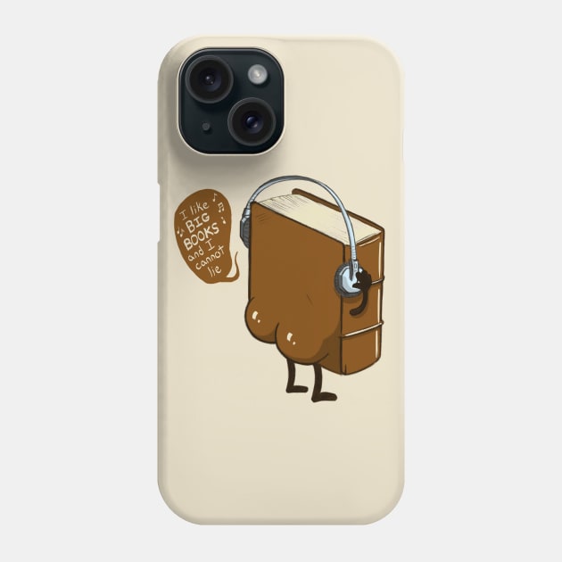 Big Books Phone Case by Lukellipsis