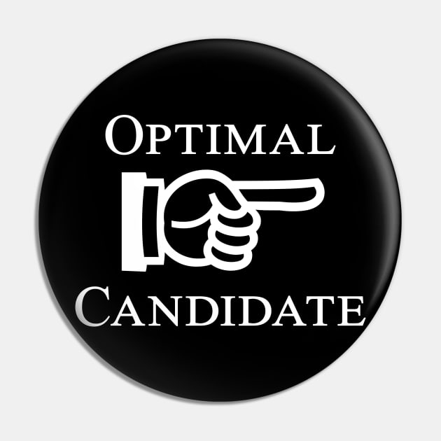 Optimal Candidate (white text) Pin by Jo-and-Co