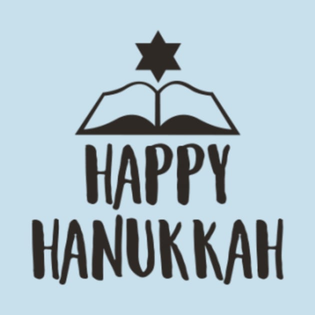 Happy Hanukkah by LefTEE Designs