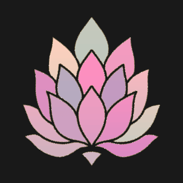 Lotus flower pastel by LebensART