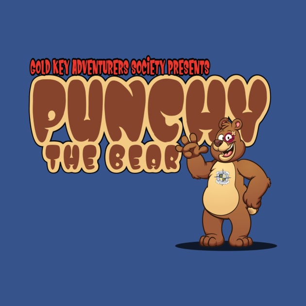 Punchy the Bear by GoldKeyAdventurersShop