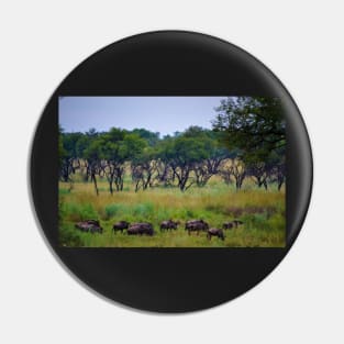 Wildebeest Pin