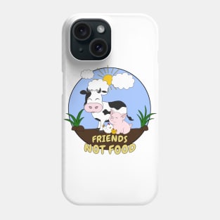 Friends Not Food Phone Case