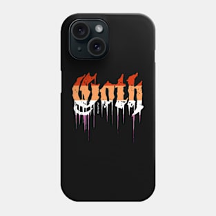 Goth lesbian Phone Case