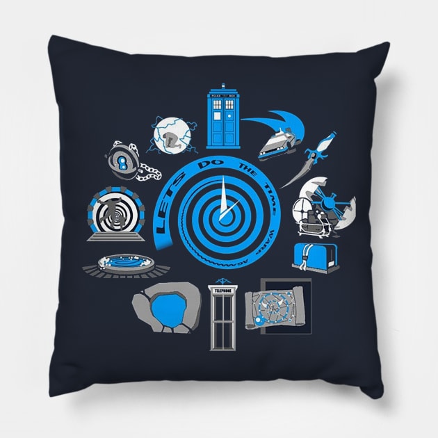 Let's do the Time Warp! Pillow by RetroZest