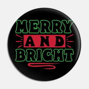 Merry and Bright Pin