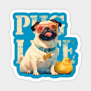 pug life Magnet