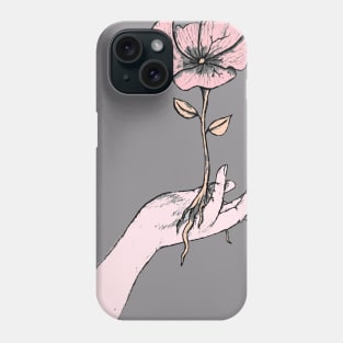 Her er en blomst, værsgo! hej Phone Case