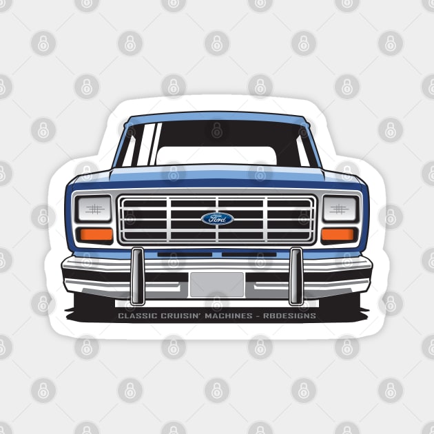 1982-86 Ford Truck / Bronco bullnose grille Magnet by RBDesigns