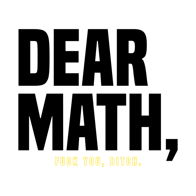 Dear math by Riel