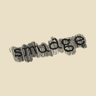 Smudge Writing T-Shirt