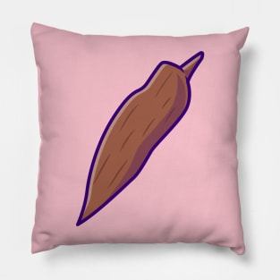 Cassava Vegetable Cartoon Pillow