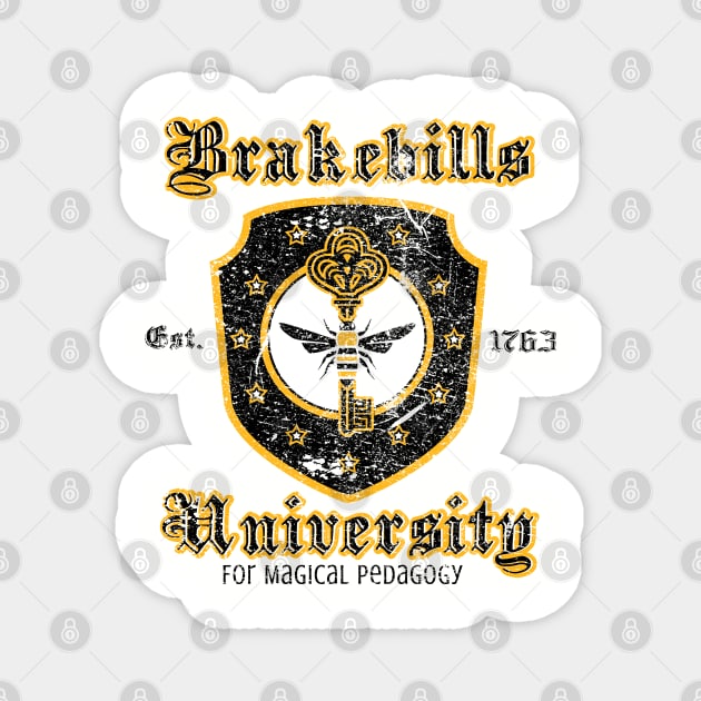 Brakebills University (Distressed) Magnet by Nazonian